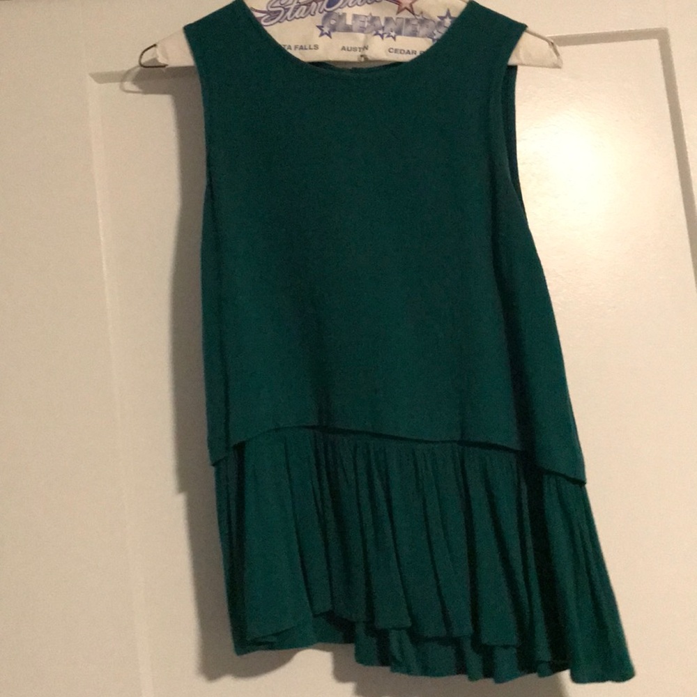 Small emerald green Miami top from Francesca’s